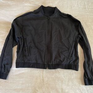 lululemon athletica Charcoal Bomber Jacket